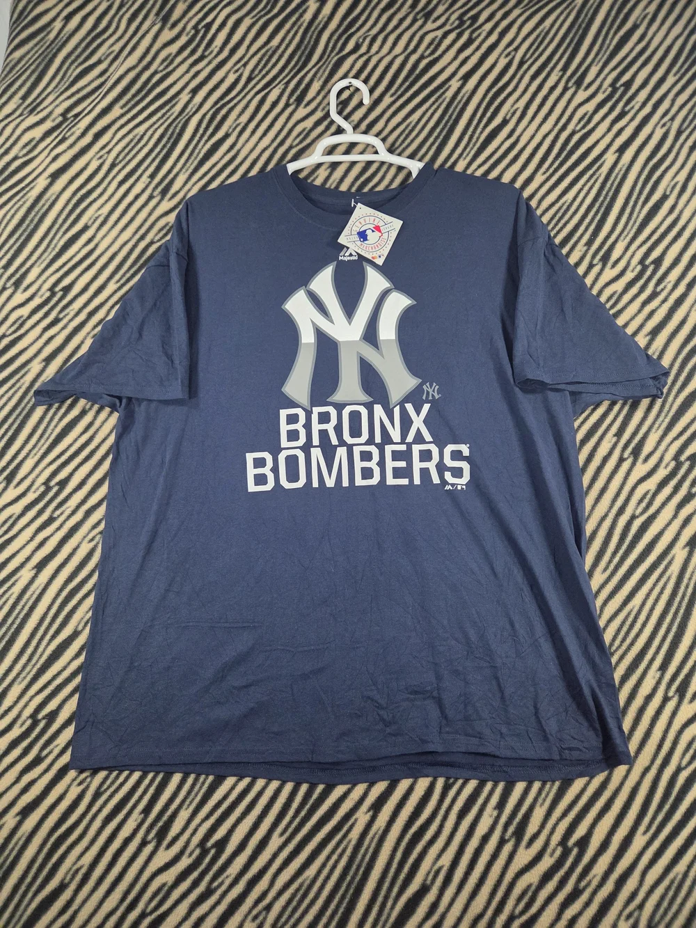 NWT Majestic New York Yankees Bronx Bombers Graphic T-Shirt XXL